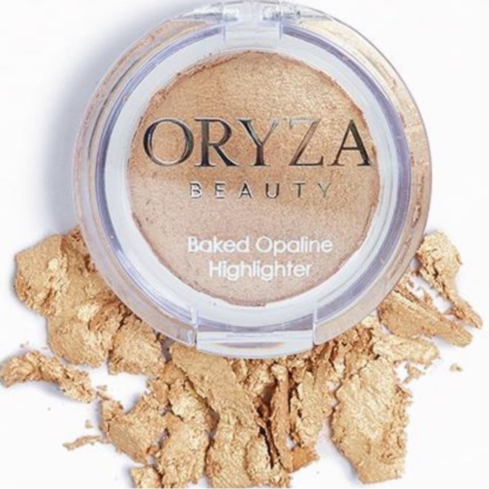 Oryza Beauty Baked Opaline Highlighter in Sunkissed NIB